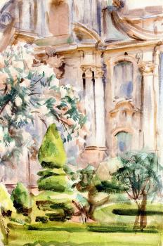 John Singer Sargent : A Palace and Gardens, Spain